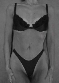 my torso in black and white