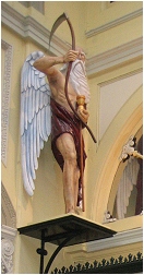 Death by Chocolate? perhaps this signifies Time rather than the Grim Reaper, but too hard to resist