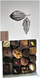 a selection of chocolates available
