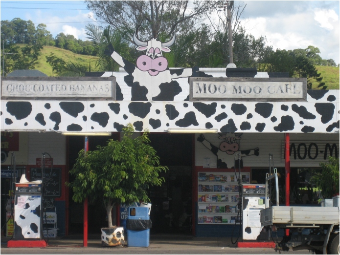 moo moo cafe, mooball, not far from casuarina