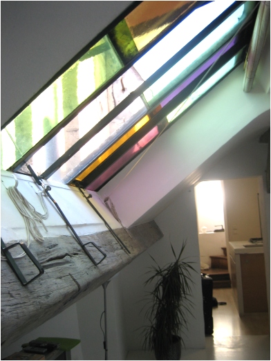 attic apartment, paris