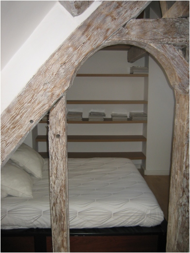 attic apartment, paris
