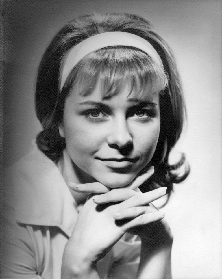 my mother. i don't know the year.