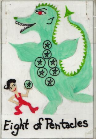 eight of pentacles