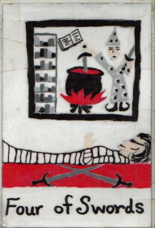 four of swords