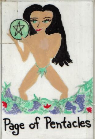 page of pentacles