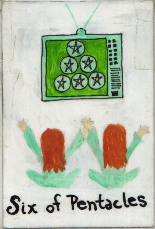 six of pentacles